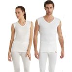 Blackspade Unisex Termal Tişört 2. Seviye 9243 Beyaz %49 Viskoz %49 Polyester Erkek Üst - XL
