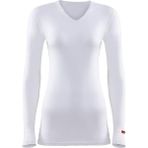 Blackspade Unisex V Yaka Beyaz Uzun Kol Thermal 1257 Termal Özellikli Erkek Çocuk İçlik