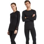 Blackspade Uzun Kol Unisex Thermal İçlik Siyah %49 Viloft %49 Polyester Erkek İçin Sıcak Tutucu - XS
