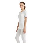 Blackspade V Yaka Kısa Kol Unisex Beyaz Termal İçlik C3T6N2O1 BEYAZ S