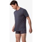 Blackspade Yuvarlak Yaka Düz Antrasit Erkek T-Shirt 9306 - XL