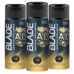 Blade Artificial Intelligence 1.0 Erkek Alüminyumsuz Deodorant 3x150 Ml