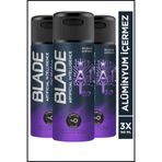 Blade Artificial Intelligence 2.0 Erkek Alüminyumsuz Deodorant 3x150 ml Hızlı Kurur,Leke Bırakmaz