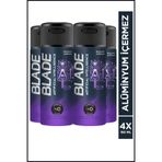Blade Artificial Intelligence 2.0 Erkek Deodorant 4x150 Ml Hızlı Kurur, Leke Bırakmaz