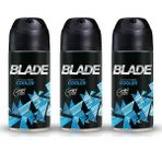 Blade Cooler 3x150 ml Erkek Deodorant