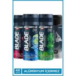 Blade Erkek Deodorant 4x150 Ml (Marine,Mountain,Self Confidence,Green Dream) Hızlı Kurur,Leke Bırakmaz