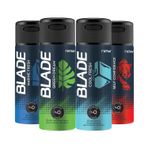 Blade Erkek Deodorant 4x150 ml (Self Confidence,Cool Fresh,Marine Fresh,Green Dream)