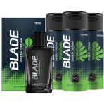 Blade Green Dream Edt Erkek Parfüm 70 ml & Deodorant 3X150 ml