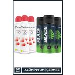 Blade Green Dream Erkek Deodorant 3x150 ml & Emotion Romance Kadın Deodorant 3x150 Ml