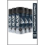 Blade Mountain Fresh Erkek Alüminyumsuz Deodorant 5x150 Ml Hızlı Kurur, Leke Bırakmaz
