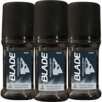 Blade Mountain Fresh Roll On 3 x 50 ml Antiperspirant Deodorant Hızlı Kuruma Özelliği ile