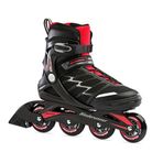 Bladerunner Rollerblade Advantage Pro XT Erkek Yetişkin Fitness Sıralı Paten, Siyah ve Kırmızı, Sıralı Paten, 13