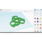 Blaine\'nin Yeşil Çarpık Fidget Spinner (Plastik Aparattır!!!)