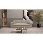 Blamb Madison Konforlu Geniş Oturma Alanlı Modern Tasarım Yatak Olabilen Salon Kanepe - Krem - 100 X 190
