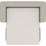 Blamb Madison Konforlu Geniş Oturma Alanlı Modern Tasarım Yatak Olabilen Salon Kanepe - Krem - 140 X 190