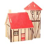 Blancho Imaginative model Çiftlik Jigsaw Wooden 3D Puzzle oyuncak