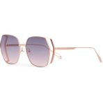 Blancia Milano Bc 1297 C1 Cat Eye Rose Gold Kadın Güneş Gözlüğü - Rose - Gold