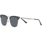 Blancia Milano Bc 1341 C 2 Unisex Güneş Gözlüğü - Siyah - Gümüş