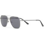 Blancia Milano Bc 1361 C3 Pilot Erkek Güneş Gözlüğü - Gun Metal