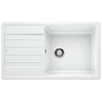 BLANCO LEGRA XL 6 S | Granit evye Silgranit beyaz | Montaj türü: Üstten montaj | ters çevrilebilir | 60 cm genişliğinde alt dolaplar için | Büyük lavabo | Temizlemesi kolay üst yüzey