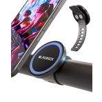 BLAUBECK Magsafe için ayarlanabilir kayışlarla spor bisikleti tutucusu - spor salonu ekipmanları ve golf itme arabası için manyetik telefon tutucusu - Peloton aksesuarlarıyla uyumlu - Güvenli tutuş