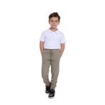 blayn jeans Çocuk Beli Lastikli Kışlık Erkek Ve Kız Unisex Pantolon Çağla Yeşili 8 Yaş