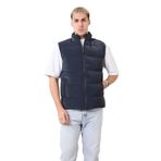 blayn jeans Erkek Lacivert Şişme Yelek – Hafif, Dik Yaka, Günlük Kullanım Lacivert 3XL
