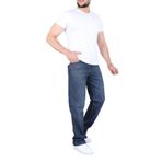 blayn jeans Erkek Tintli Baggy Kot Pantolon - Geniş Kalıp Günlük Rahat Denim Jean Tintli 33