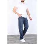 blayn jeans Erkek Tintli Baggy Kot Pantolon - Geniş Kalıp Günlük Rahat Denim Jean