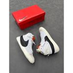 Blazer Mid Jumbo Bilekli Uzun Kışlık Günlük Spor Ayakkabı - Beyaz-WT42
