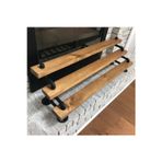 Blbn Design Dekoratif Borudan Ayakkabılık Ve Raf 75 Cm