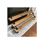 Blbn Design Dekoratif Borudan Raf Ve Ayakkabılık 125 Cm