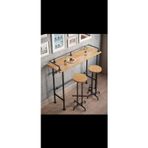 Blbn Design Dekoratif Borudan Sehpa Ve Tabure 3'Lü Set