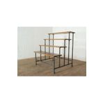 Blbndesign Dekoratif Borudan 4 Katlı Sehpa RafNo423