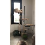 Blbndesign Dekoratif Borudan Kedi Merdiveni RafNo386