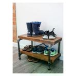 Blbndesign RafNo308524 Dekoratif Borudan Ayakkabılık 125 Cm