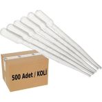 Blc 500x3 ml Damlalık Pastör Pipeti