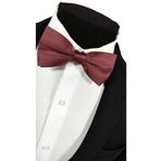 BLC Basic Line Co. Bordo Renk Düz Papyon