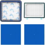 BLC Filtre Aeroflow® Philips Powerpro City FC9332/07 Uyumlu FC8010/01 Yıkanabilir Filtre Seti | 2x Sünger Filtreli
