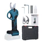Blelsa 18V Elektrikli Budama Makası Brus Taşınabilir Kablosuz Dal Kesici Ağaç Budama Makinesi Ekranlı 30mm/1.2 inç Kesme Çapı Ağaç Dalı ve Çim Budama için