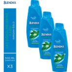 Blendax Isırgan Özlü 3x500 ml Saç Dökülmelerine Karşı Şampuan