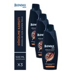 Blendax Men Kafein Özlü Dökülme Karşıt 3x500 ml Şampuan