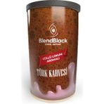 BlendBlack Güllü Lokum Aromalı Türk Kahvesi Teneke Kutu 250 gr