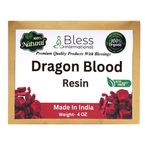 Bless International Premium Grade A Hint Ejderhasının Kan Reçinesi Dracaena Daemonorops Draco Sap%100 Saf Doğal Organik Tütsü Sangre De Grado Sakızı Yoga için Kutsal Aroma 0.1 kg-113.3-Gram - 4oz