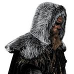BLESSUME Viking Savaşçı Suni Kürk Kapüşonlu Pelerin Orta Çağ Omuz Sargısı Erkekler için Kostüm ve Kış Aksesuarı