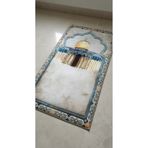 BLGHOME BLG Home Bambu Namaz Seccadesi 80x130 cm - Kaliteli Yumuşak Kaymaz Tabanlı