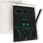 Blic 12" Büyük Boy Dijital Çocuk Yazı Tahtası Grafik Çizim Tableti LCD 12" Inc Ekran - Beyaz