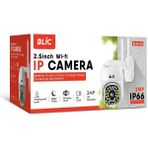 Blic 2mp Hd 2.5 Inch IP66 Ip Kamera Wifi Özellikli Hareket Takipli ve Gece Sensörlü Alarmlı Kamera Blm-41 - Beyaz