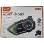 Blic A60-2X Intercom 2 Intercom Bağlantılı Su Geçirmez Motosiklet Kask Bluetooth 5.3