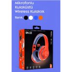 Blic Sn-33 Mikrofonlu Kulaküstü Bluetooth Wireless Kulaklık - Beyaz